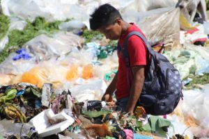 Kinderen Nicaragua vuilnisbelt